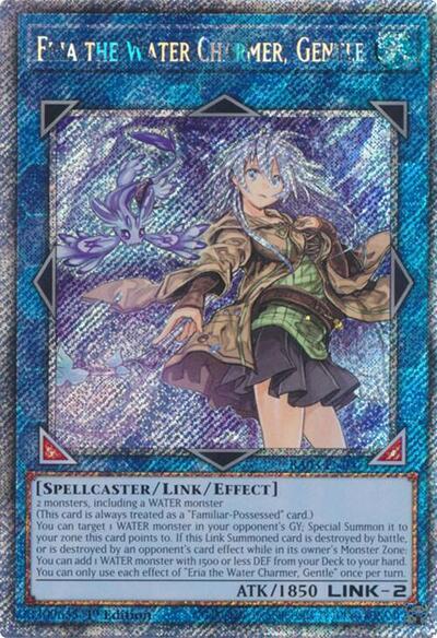 Eria the Water Charmer, Gentle (Platinum Secret Rare) [RA03-EN047] Platinum Secret Rare | Exor Games Bridgewater