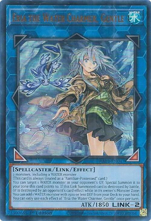 Eria the Water Charmer, Gentle (UR) [RA03-EN047] Ultra Rare | Exor Games Bridgewater