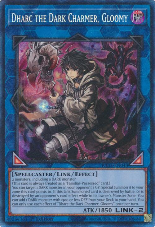 Dharc the Dark Charmer, Gloomy (CR) [RA03-EN048] Prismatic Collector's Rare | Exor Games Bridgewater