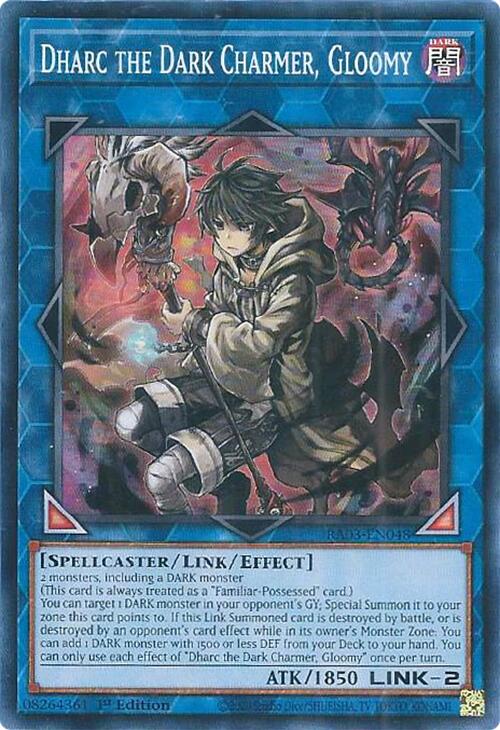 Dharc the Dark Charmer, Gloomy [RA03-EN048] Super Rare | Exor Games Bridgewater