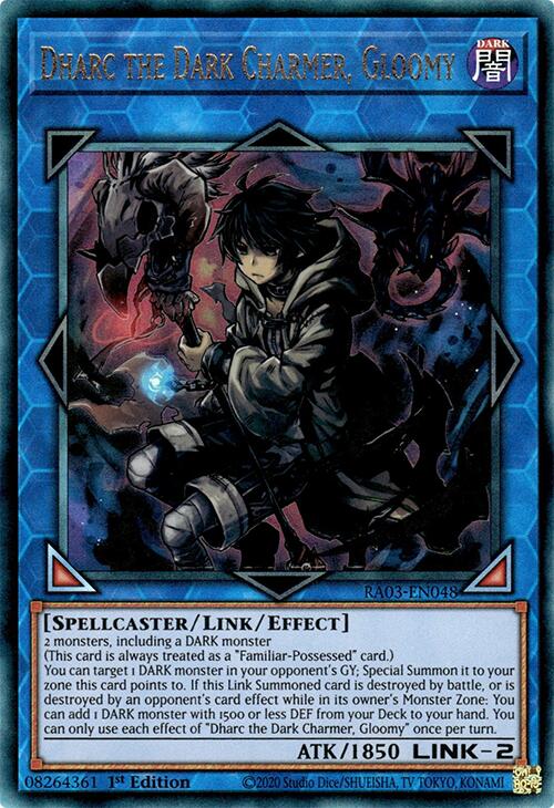 Dharc the Dark Charmer, Gloomy (UTR) [RA03-EN048] Prismatic Ultimate Rare | Exor Games Bridgewater