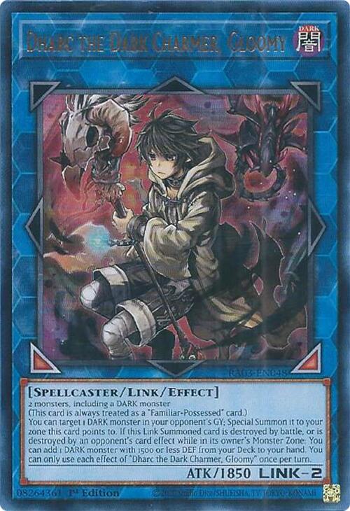 Dharc the Dark Charmer, Gloomy (UR) [RA03-EN048] Ultra Rare | Exor Games Bridgewater