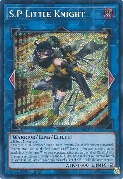 S:P Little Knight (Secret Rare) [RA03-EN049] Secret Rare | Exor Games Bridgewater