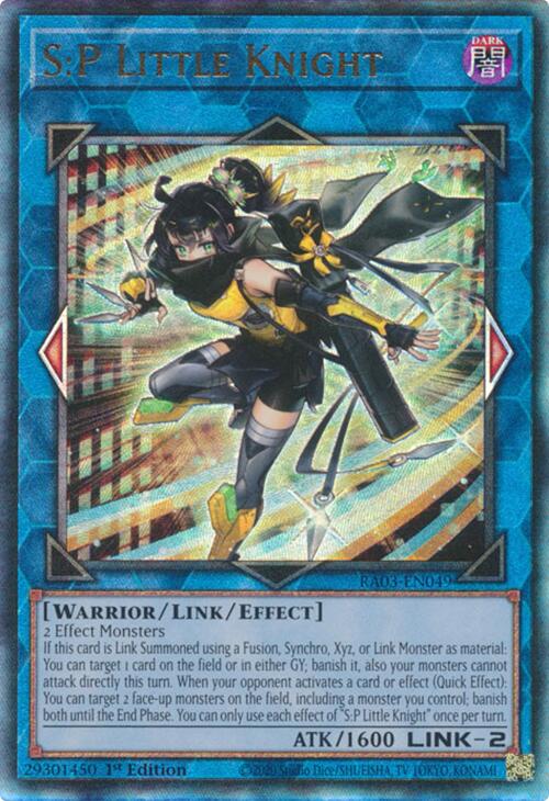 S:P Little Knight (UTR) [RA03-EN049] Prismatic Ultimate Rare | Exor Games Bridgewater