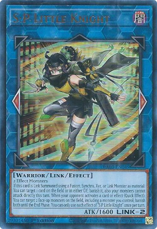 S:P Little Knight (UR) [RA03-EN049] Ultra Rare | Exor Games Bridgewater