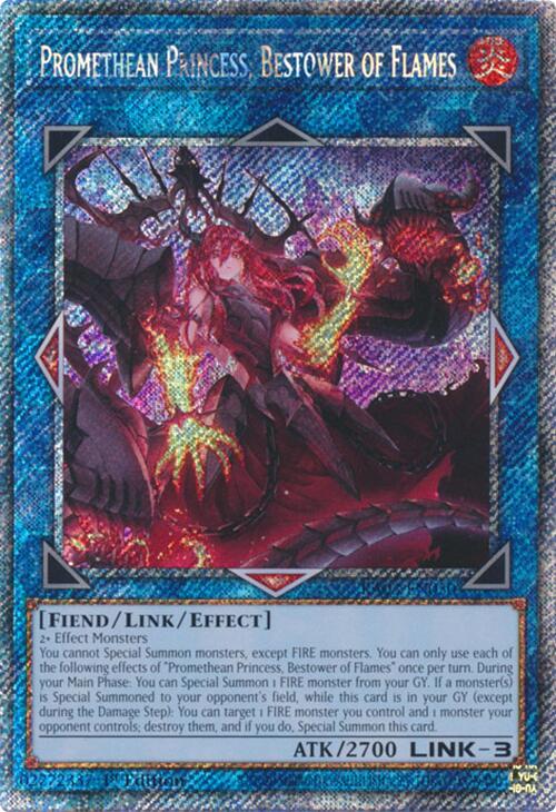 Promethean Princess, Bestower of Flames (Platinum Secret Rare) [RA03-EN050] Platinum Secret Rare | Exor Games Bridgewater