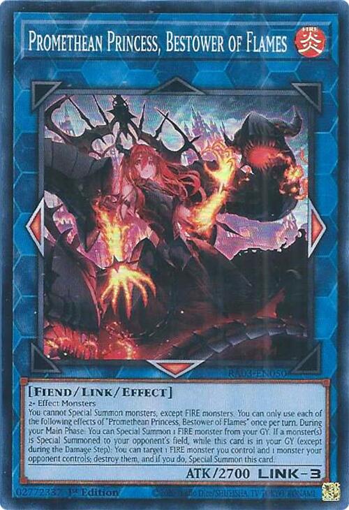 Promethean Princess, Bestower of Flames [RA03-EN050] Super Rare | Exor Games Bridgewater