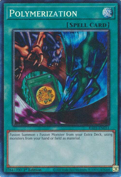 Polymerization (Alternate Art) (CR) [RA03-EN051] Prismatic Collector's Rare | Exor Games Bridgewater