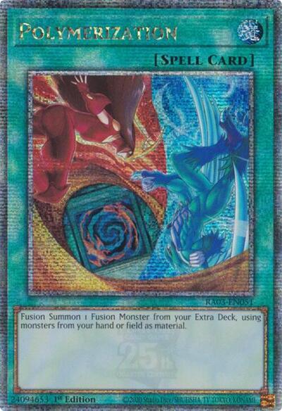 Polymerization (Quarter Century Secret Rare) [RA03-EN051] Quarter Century Secret Rare | Exor Games Bridgewater