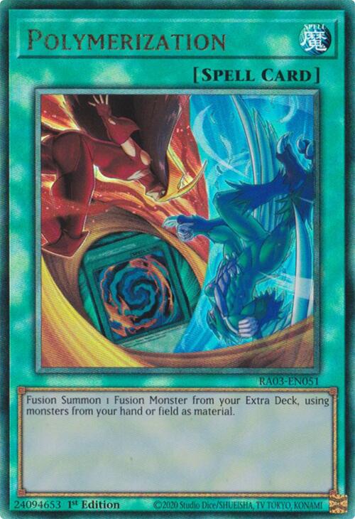 Polymerization (UTR) [RA03-EN051] Prismatic Ultimate Rare | Exor Games Bridgewater