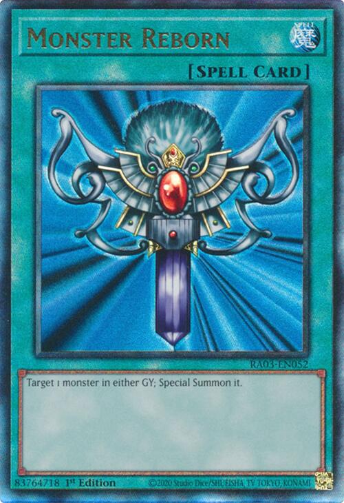 Monster Reborn (UTR) [RA03-EN052] Prismatic Ultimate Rare | Exor Games Bridgewater