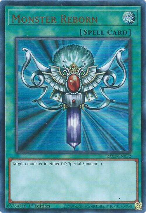 Monster Reborn (UR) [RA03-EN052] Ultra Rare | Exor Games Bridgewater