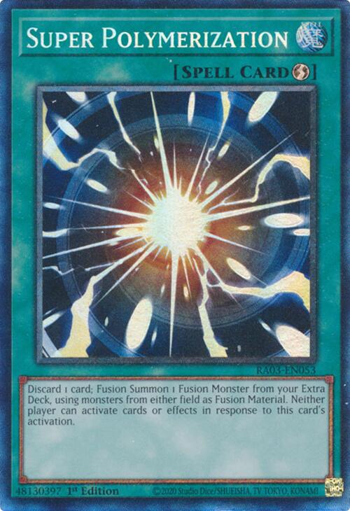 Super Polymerization (CR) [RA03-EN053] Prismatic Collector's Rare | Exor Games Bridgewater