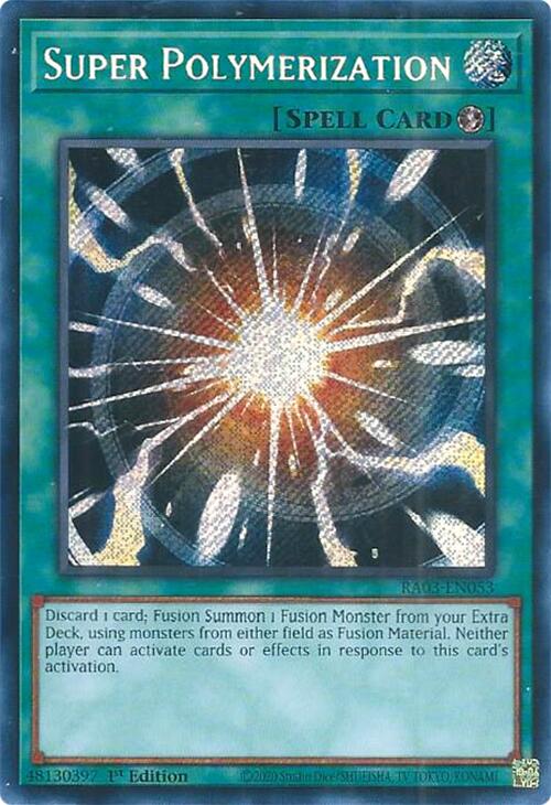 Super Polymerization (Secret Rare) [RA03-EN053] Secret Rare | Exor Games Bridgewater