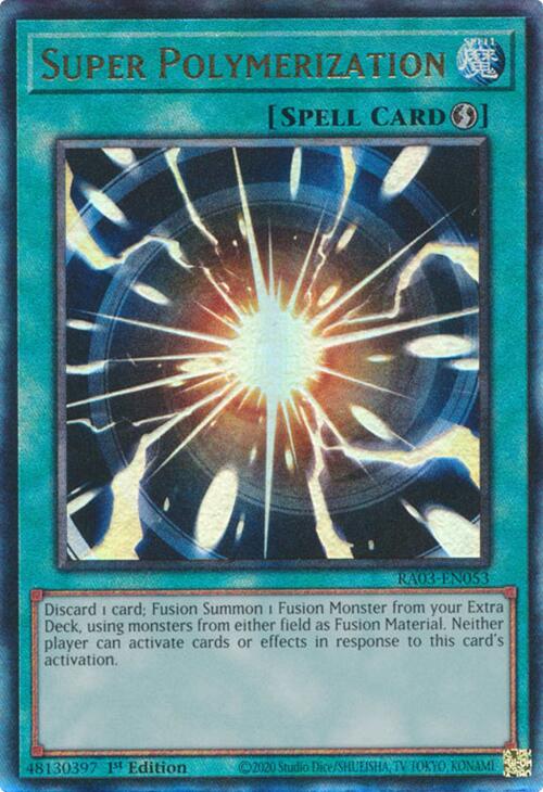 Super Polymerization (UTR) [RA03-EN053] Prismatic Ultimate Rare | Exor Games Bridgewater