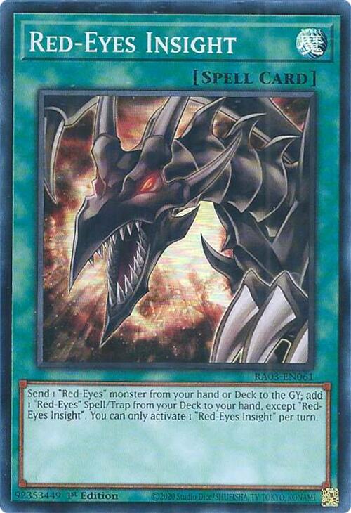 Red-Eyes Insight [RA03-EN061] Super Rare | Exor Games Bridgewater