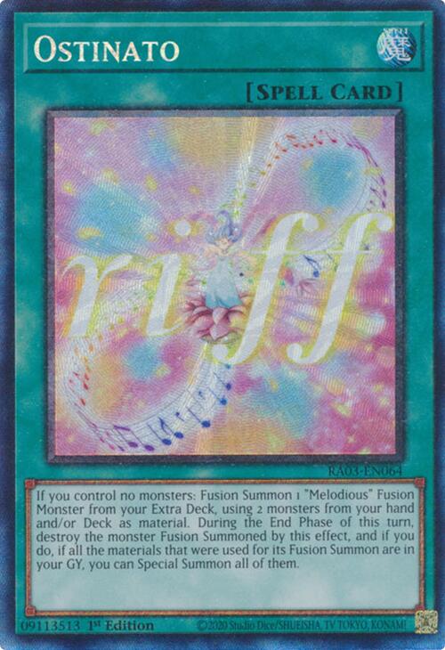 Ostinato (CR) [RA03-EN064] Prismatic Collector's Rare | Exor Games Bridgewater