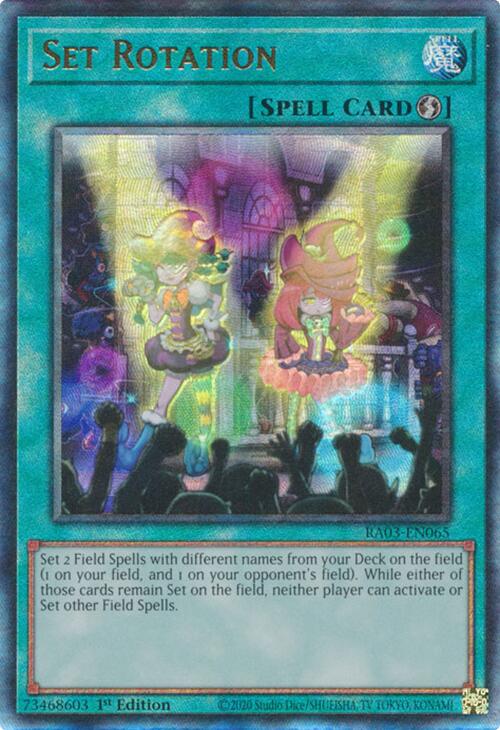 Set Rotation (UTR) [RA03-EN065] Prismatic Ultimate Rare | Exor Games Bridgewater