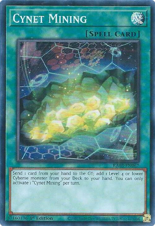 Cynet Mining [RA03-EN067] Super Rare | Exor Games Bridgewater