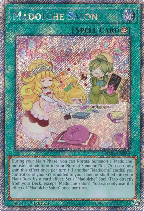 Madolche Salon (Platinum Secret Rare) [RA03-EN069] Platinum Secret Rare | Exor Games Bridgewater