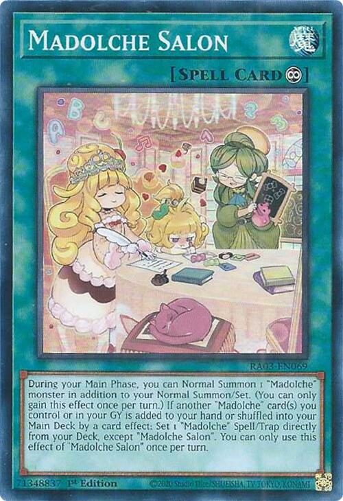 Madolche Salon [RA03-EN069] Super Rare | Exor Games Bridgewater
