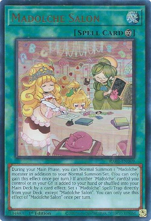 Madolche Salon (UR) [RA03-EN069] Ultra Rare | Exor Games Bridgewater