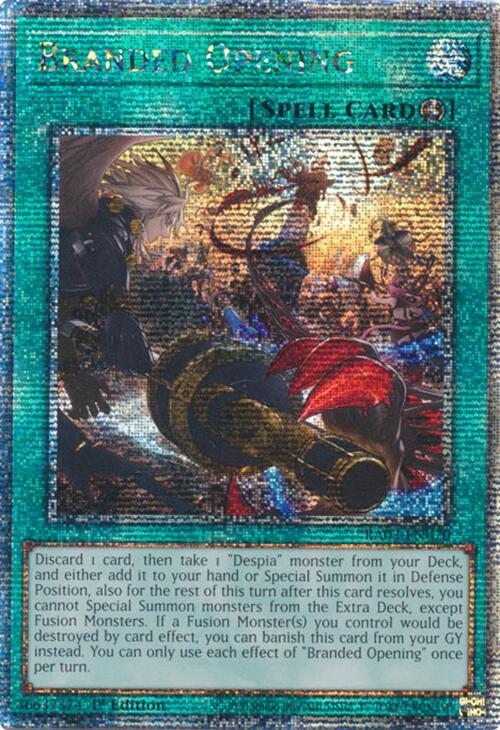 Branded Opening (Quarter Century Secret Rare) [RA03-EN070] Quarter Century Secret Rare | Exor Games Bridgewater