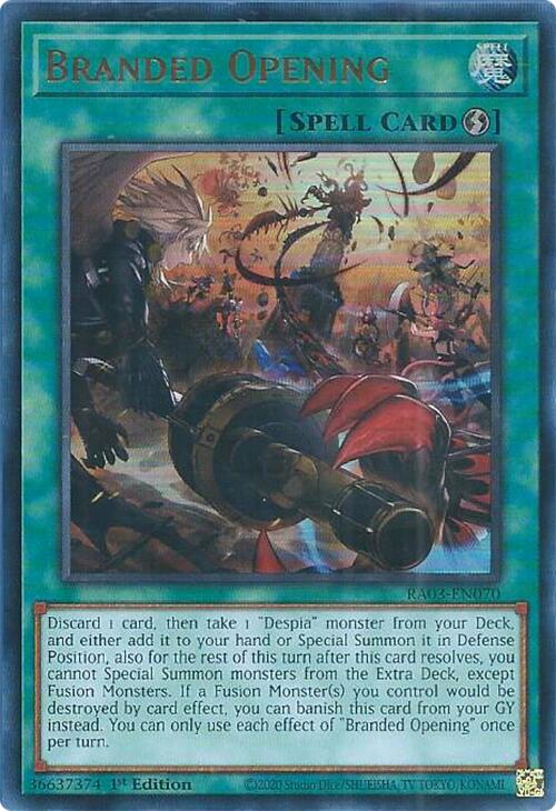 Branded Opening (UR) [RA03-EN070] Ultra Rare | Exor Games Bridgewater