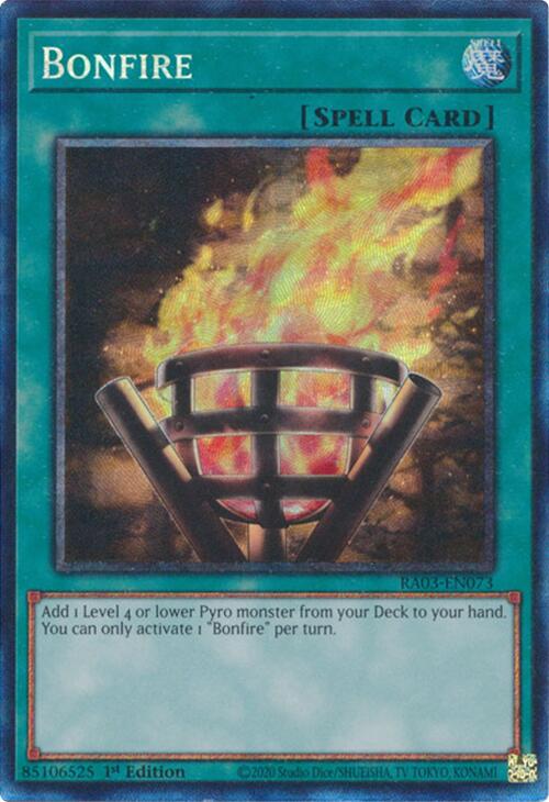 Bonfire (CR) [RA03-EN073] Prismatic Collector's Rare | Exor Games Bridgewater