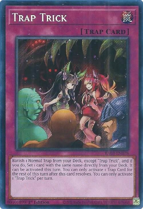 Trap Trick (Secret Rare) [RA03-EN078] Secret Rare | Exor Games Bridgewater