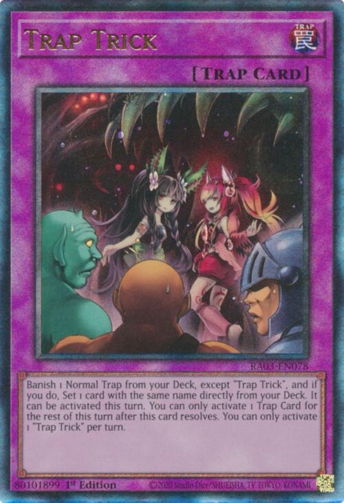 Trap Trick (UTR) [RA03-EN078] Prismatic Ultimate Rare | Exor Games Bridgewater