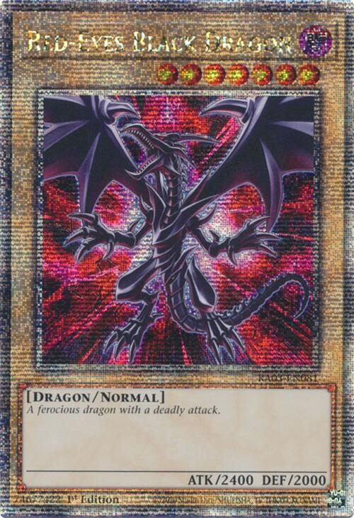 Red-Eyes Black Dragon (Quarter Century Secret Rare) [RA03-EN081] Quarter Century Secret Rare | Exor Games Bridgewater