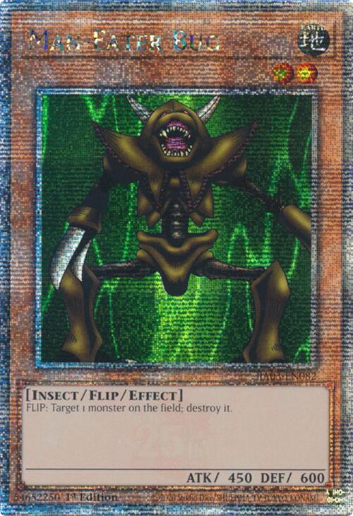 Man-Eater Bug (Quarter Century Secret Rare) [RA03-EN082] Quarter Century Secret Rare | Exor Games Bridgewater