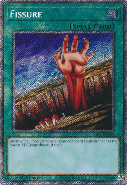 Fissure (Platinum Secret Rare) [RA03-EN084] Platinum Secret Rare | Exor Games Bridgewater