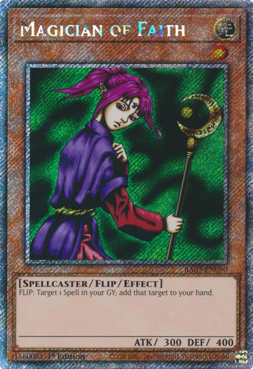 Magician of Faith (Platinum Secret Rare) [RA03-EN090] Platinum Secret Rare | Exor Games Bridgewater