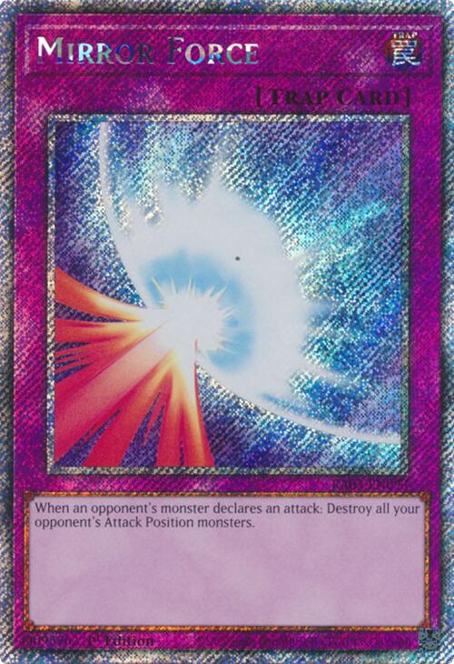 Mirror Force (Platinum Secret Rare) [RA03-EN093] Platinum Secret Rare | Exor Games Bridgewater