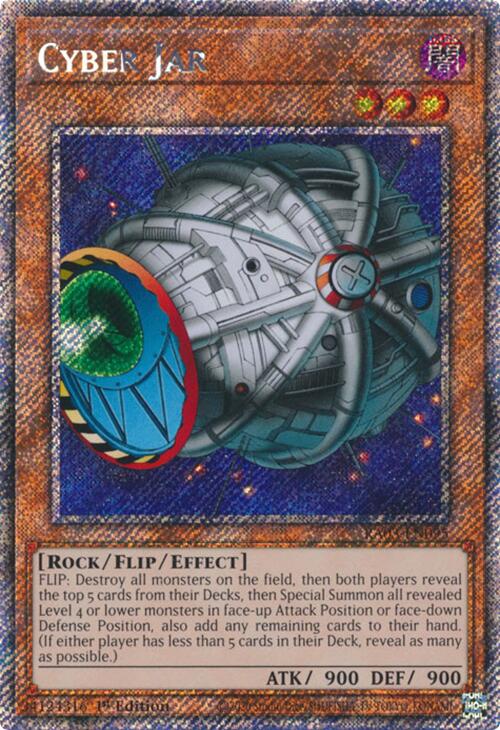 Cyber Jar (Platinum Secret Rare) [RA03-EN095] Platinum Secret Rare | Exor Games Bridgewater