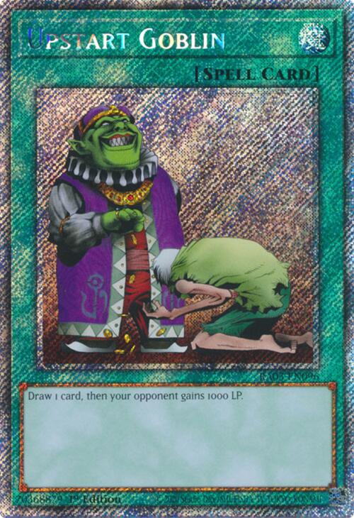 Upstart Goblin (Platinum Secret Rare) [RA03-EN096] Platinum Secret Rare | Exor Games Bridgewater