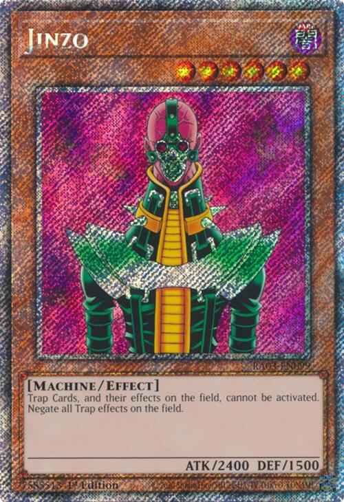 Jinzo (Platinum Secret Rare) [RA03-EN099] Platinum Secret Rare | Exor Games Bridgewater