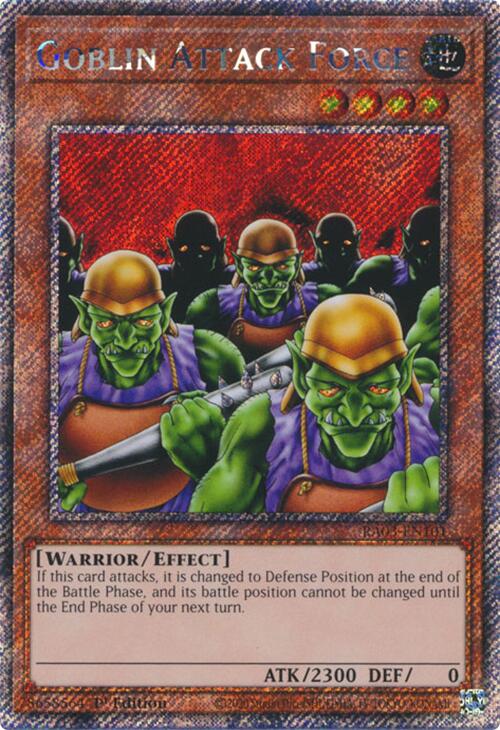 Goblin Attack Force (Platinum Secret Rare) [RA03-EN101] Platinum Secret Rare | Exor Games Bridgewater