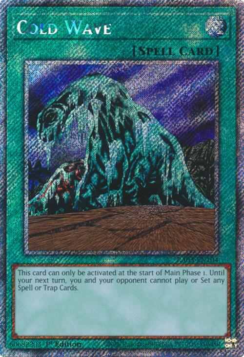 Cold Wave (Platinum Secret Rare) [RA03-EN104] Platinum Secret Rare | Exor Games Bridgewater