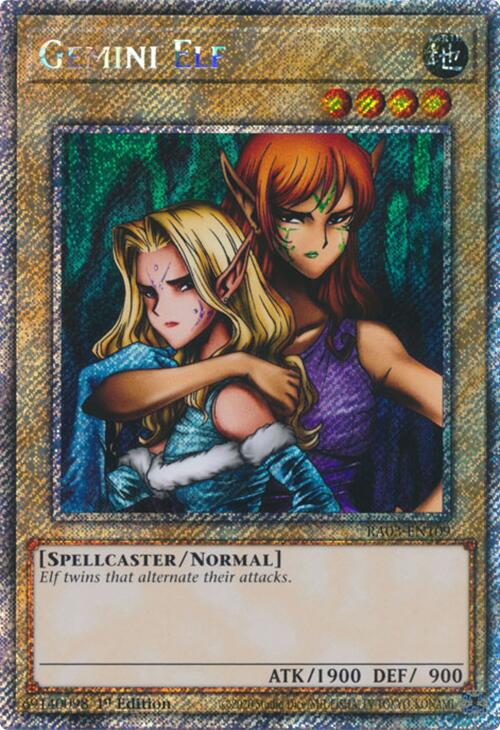 Gemini Elf (Platinum Secret Rare) [RA03-EN109] Platinum Secret Rare | Exor Games Bridgewater
