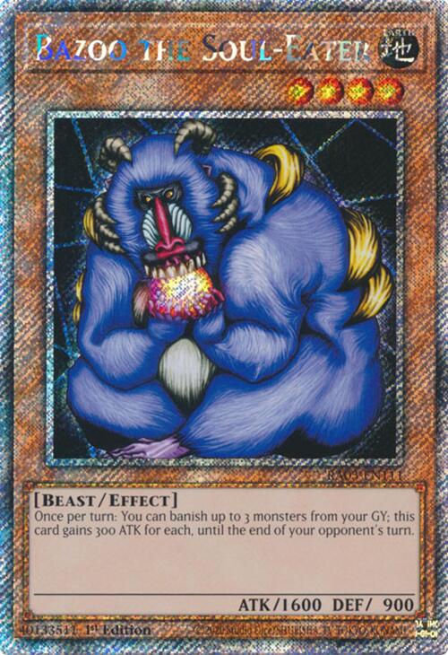 Bazoo the Soul-Eater (Platinum Secret Rare) [RA03-EN111] Platinum Secret Rare | Exor Games Bridgewater