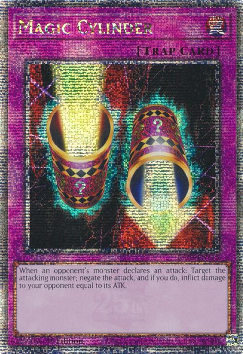 Magic Cylinder (Quarter Century Secret Rare) [RA03-EN115] Quarter Century Secret Rare | Exor Games Bridgewater
