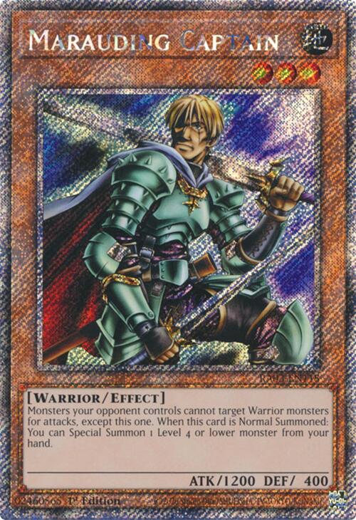 Marauding Captain (Platinum Secret Rare) [RA03-EN118] Platinum Secret Rare | Exor Games Bridgewater