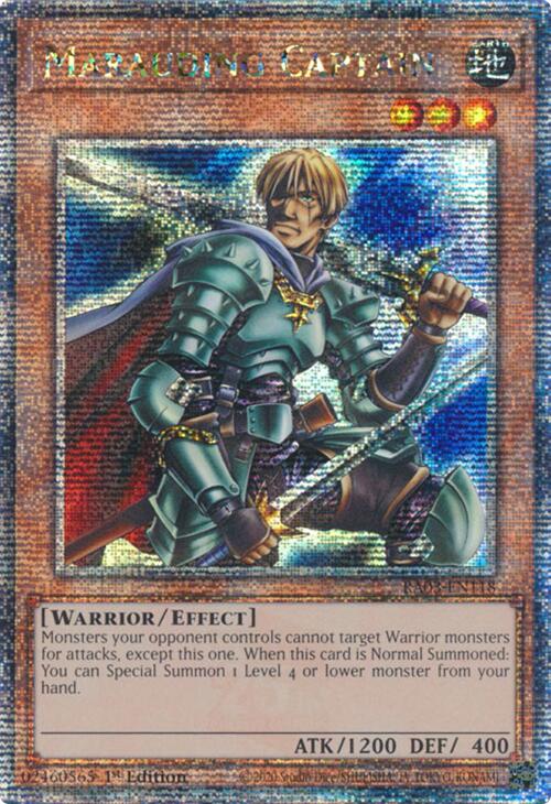 Marauding Captain (Quarter Century Secret Rare) [RA03-EN118] Quarter Century Secret Rare | Exor Games Bridgewater