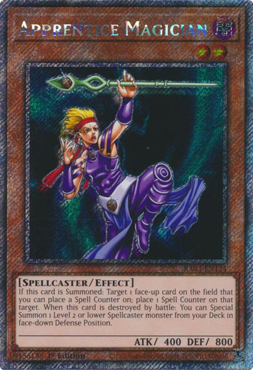 Apprentice Magician (Platinum Secret Rare) [RA03-EN124] Platinum Secret Rare | Exor Games Bridgewater