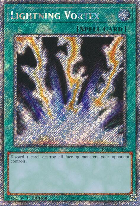 Lightning Vortex (Platinum Secret Rare) [RA03-EN148] Platinum Secret Rare | Exor Games Bridgewater
