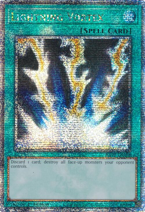 Lightning Vortex (Quarter Century Secret Rare) [RA03-EN148] Quarter Century Secret Rare | Exor Games Bridgewater