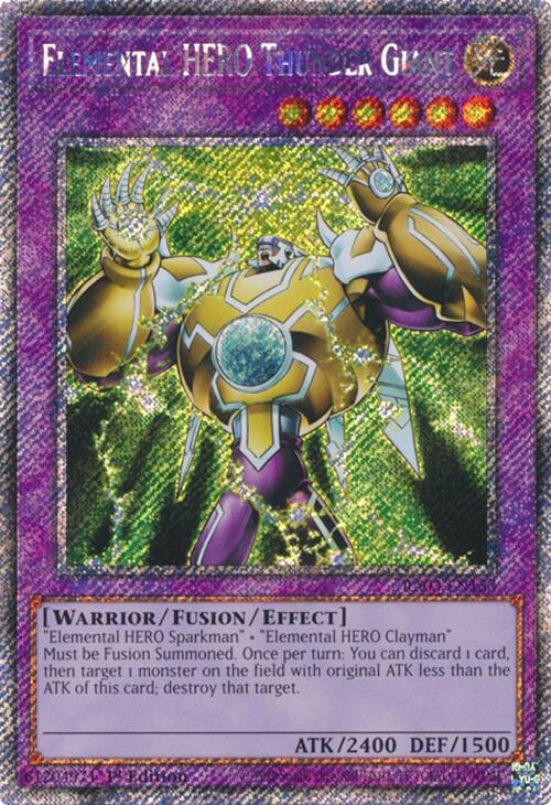 Elemental HERO Thunder Giant (Platinum Secret Rare) [RA03-EN153] Platinum Secret Rare | Exor Games Bridgewater